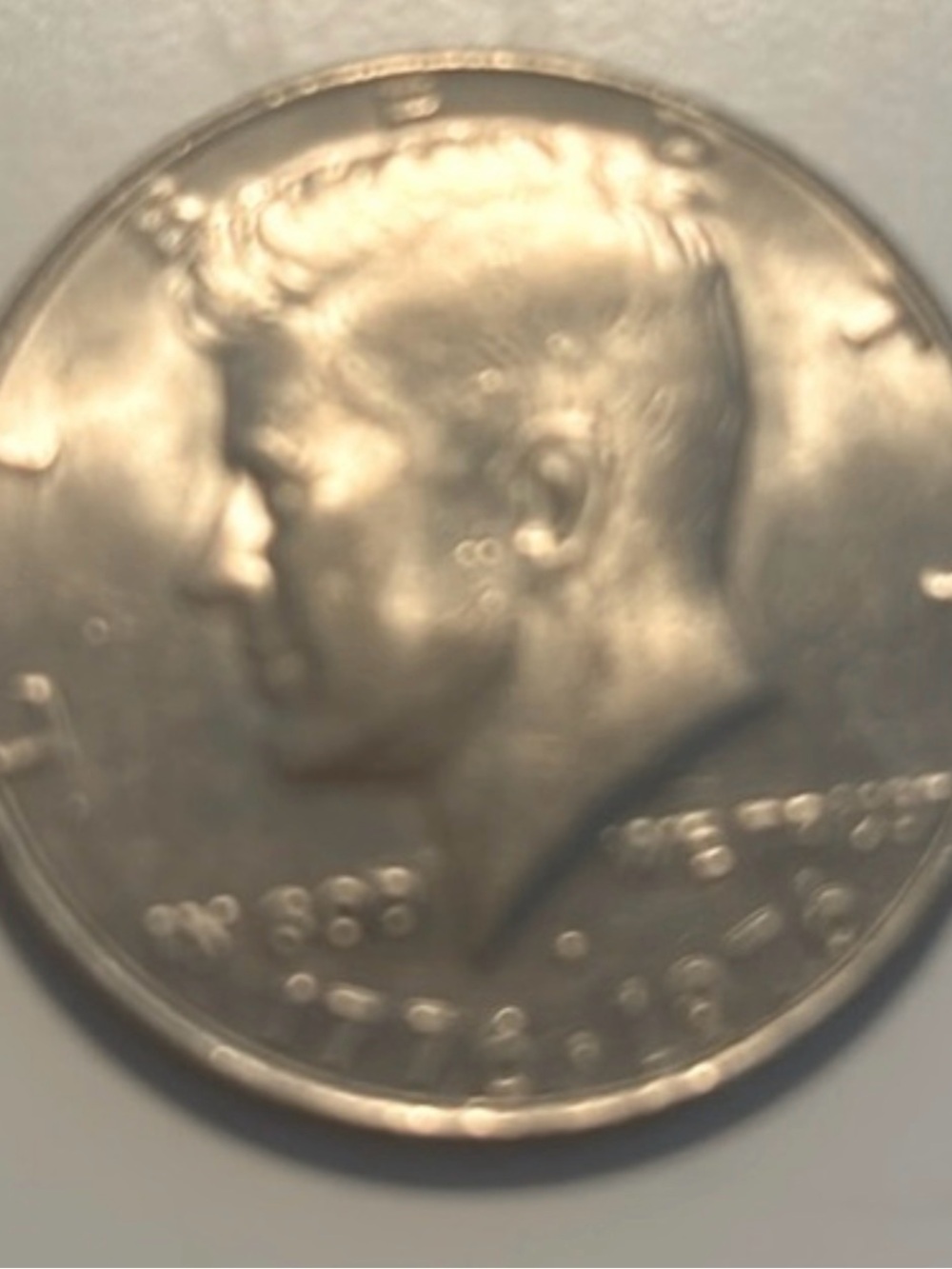 JFK 1776-1976 Half Dollar coin. Denver mint.